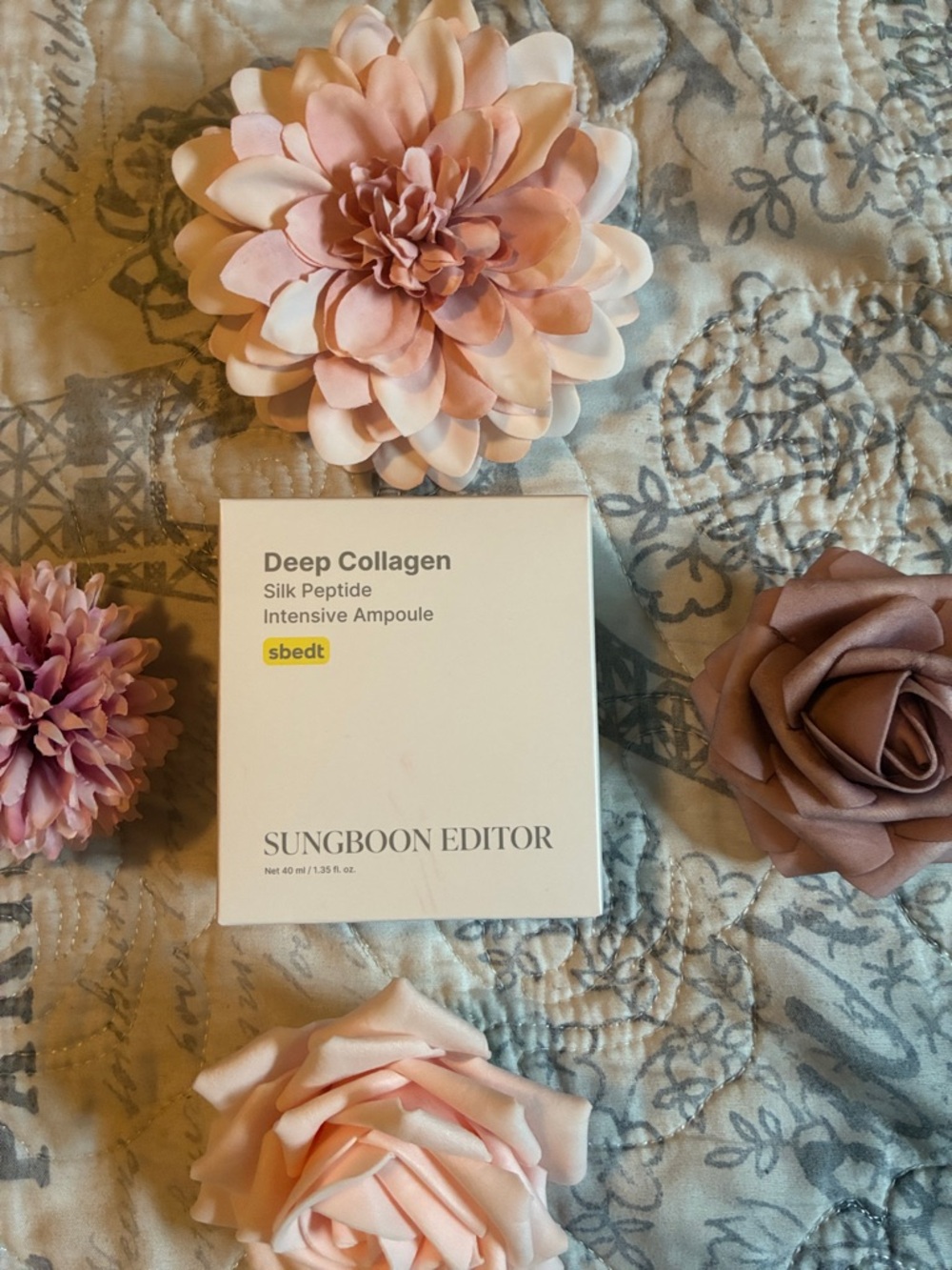 Sungboon Editor Deep Collagen Silk Peptide Intensive Ampoule Serum